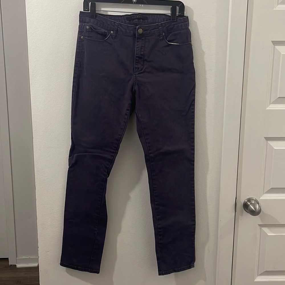 Dark Purple Max Studio Skinny Jeans